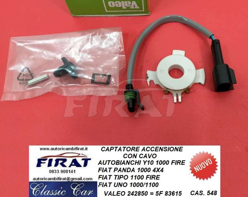 CAPTATORE ACCENSIONE Y10-PANDA-TIPO-UNO CON CAVO (242850)